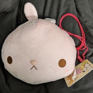 Pink Bunny Plush Purse